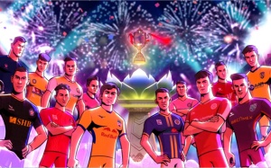 Các đội bóng V.League xuất hiện ngầu như thế nào theo phong cách truyện tranh