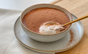 Biến món yến mạch ăn sáng thành tiramisu