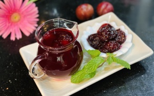 Giải khát thật “chill” với siro mận