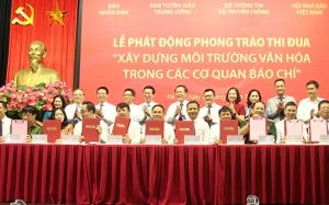 Tạp chí Sức khỏe+ hưởng ứng phong trào xây dựng môi trường văn hóa báo chí