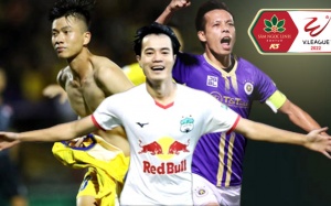 Hải Phòng hụt hơi, V.League 2022 giờ là của Hà Nội FC, HAGL và SLNA