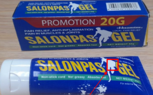 Cảnh báo thuốc giả Salonpas Gel của Cục Quản lý Dược