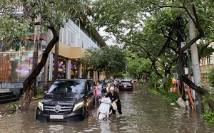 Miền Bắc mưa lớn trong ngày đầu tuần