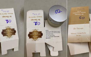 Cảnh báo 3 mỹ phẩm chứa chất cấm không rõ xuất xứ