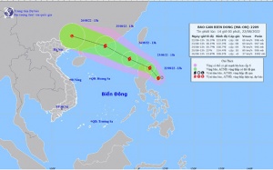 Biển Đông sắp đón bão 