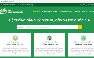 Cục An toàn thực phẩm 'mở lại' dịch vụ công trực tuyến