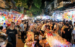 Tưng bừng không khí lễ hội Trung thu sau hơn 2 năm đại dịch