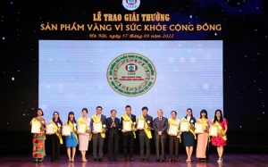 Vinh danh các sản phẩm Vàng vì sức khỏe cộng đồng năm 2022
