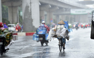 Bắc Bộ: Đồng bằng mưa lớn, trên biển gió giật mạnh