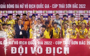 TP.HCM I lần thứ 11 lên ngôi vô địch giải bóng BĐ nữ VĐQG