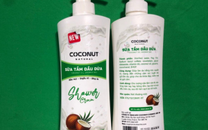 Thu hồi trên toàn quốc lô Sữa tắm dầu dừa không đạt chất lượng