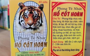 Cảnh báo về thuốc Phong tê nhức Hổ Cốt Hoàn lưu hành trên thị trường