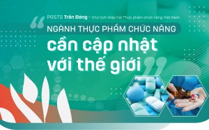 PGS.TS Trần Đáng: “Ngành Thực phẩm chức năng cần cập nhật với thế giới”