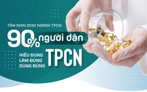 Tầm nhìn 2030 ngành TPCN: 90% người dân Hiểu đúng Làm đúng Dùng đúng TPCN