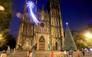 Bắc Bộ trời rét trong ngày Noel, Nam Bộ se lạnh