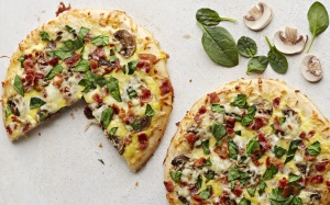 Pizza trứng nấm cho chế độ eat-clean, low-carb, KETO và người ăn chay!