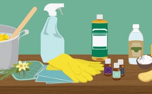 Gợi ý vài mẹo dọn nhà bằng các nguyên liệu tự nhiên