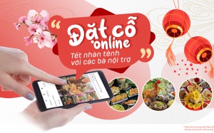 Đặt cỗ online - Tết nhàn tênh với các bà nội trợ