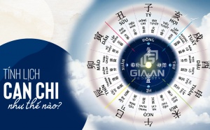 Lịch can chi theo cách tính lịch âm