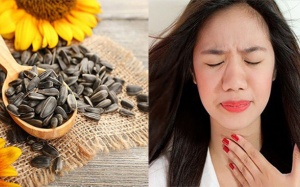 Mẹo trị khàn giọng, mất tiếng do ăn nhiều hạt hướng dương?