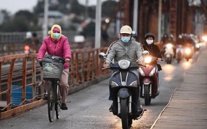 Bắc Bộ đón không khí lạnh, Trung Bộ mưa lớn