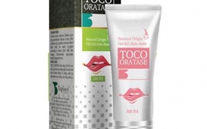 Thu hồi toàn quốc lô Gel bôi thảo dược Toco Oratase 10g