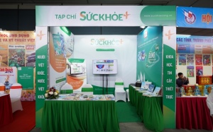 Ngắm gian trưng bày của Tạp chí Sức khỏe+ tại Hội Báo toàn quốc năm 2023