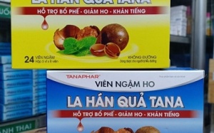 Cảnh báo sản phẩm Cà gai leo, Viên ngậm ho La hán quả Tana mắc sai phạm