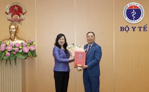 Bộ Y tế bổ nhiệm lại chức vụ Cục trưởng Cục Quản lý Dược