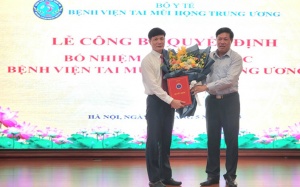 PGS.TS Nguyễn Tuấn Cảnh tiếp tục giữ chức Giám đốc BV Tai Mũi Họng Trung ương