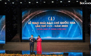 Toàn cảnh Lễ trao Giải báo chí Quốc gia lần thứ XVII năm 2022