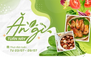Thực đơn tuần mới ngon và đủ chất