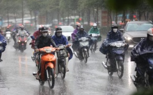 Mưa giảm dần ở nhiều nơi trên cả nước