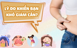 5 lý do cản trở quá trình giảm cân của bạn