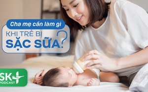 Podcast: Cha mẹ cần làm gì khi trẻ bị sặc sữa?
