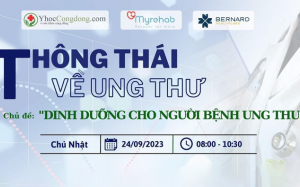 Tìm hiểu về chăm sóc dinh dưỡng cho người bệnh ung thư