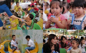 Vinamilk & Quỹ sữa cùng hơn 11.000 trẻ em khó khăn đón năm học mới
