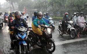 Thời tiết cuối tuần: Mưa dồn dập nhiều nơi 