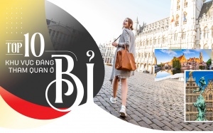 Top 10 khu vực đáng tham quan ở Bỉ
