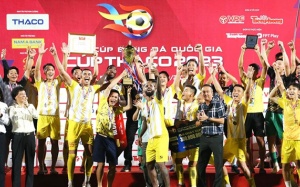 Hạ ĐKVĐ V.League, Đông Á Thanh Hóa giành Siêu cúp Quốc gia 2023