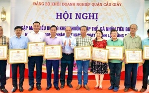 Biểu dương doanh nghiệp, doanh nhân tiêu biểu Quận Cầu Giấy