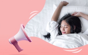 Cải thiện chất lượng giấc ngủ với tiếng ồn hồng  