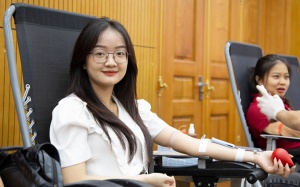 Phấn đấu tăng lực lượng hiến máu thường xuyên trong năm 2024