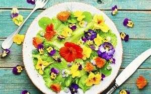 Những loài hoa ăn được còn tốt cho sức khỏe