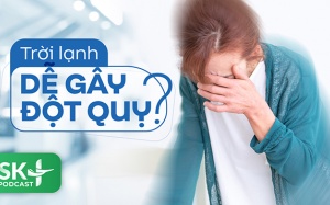 Podcast: Trời lạnh dễ gây đột quỵ?
