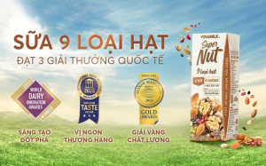 “Tân binh” sữa hạt Vinamilk Super Nut sở hữu loạt giải thưởng quốc tế hạng cao nhất