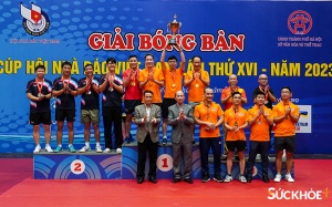 Bế mạc Giải Bóng bàn Cúp Hội Nhà báo Việt Nam 2023