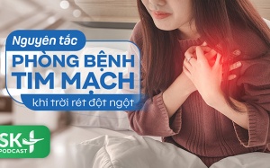 Podcast: Nguyên tắc phòng bệnh tim mạch khi trời rét đột ngột