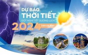 Thời tiết dịp nghỉ Tết Dương lịch 2024 trên cả nước sẽ như thế nào?