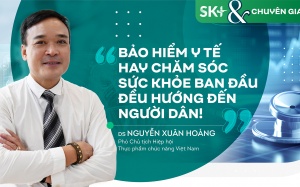 DS. Nguyễn Xuân Hoàng: 'Bảo hiểm y tế hay chăm sóc sức khỏe ban đầu đều hướng đến người dân'